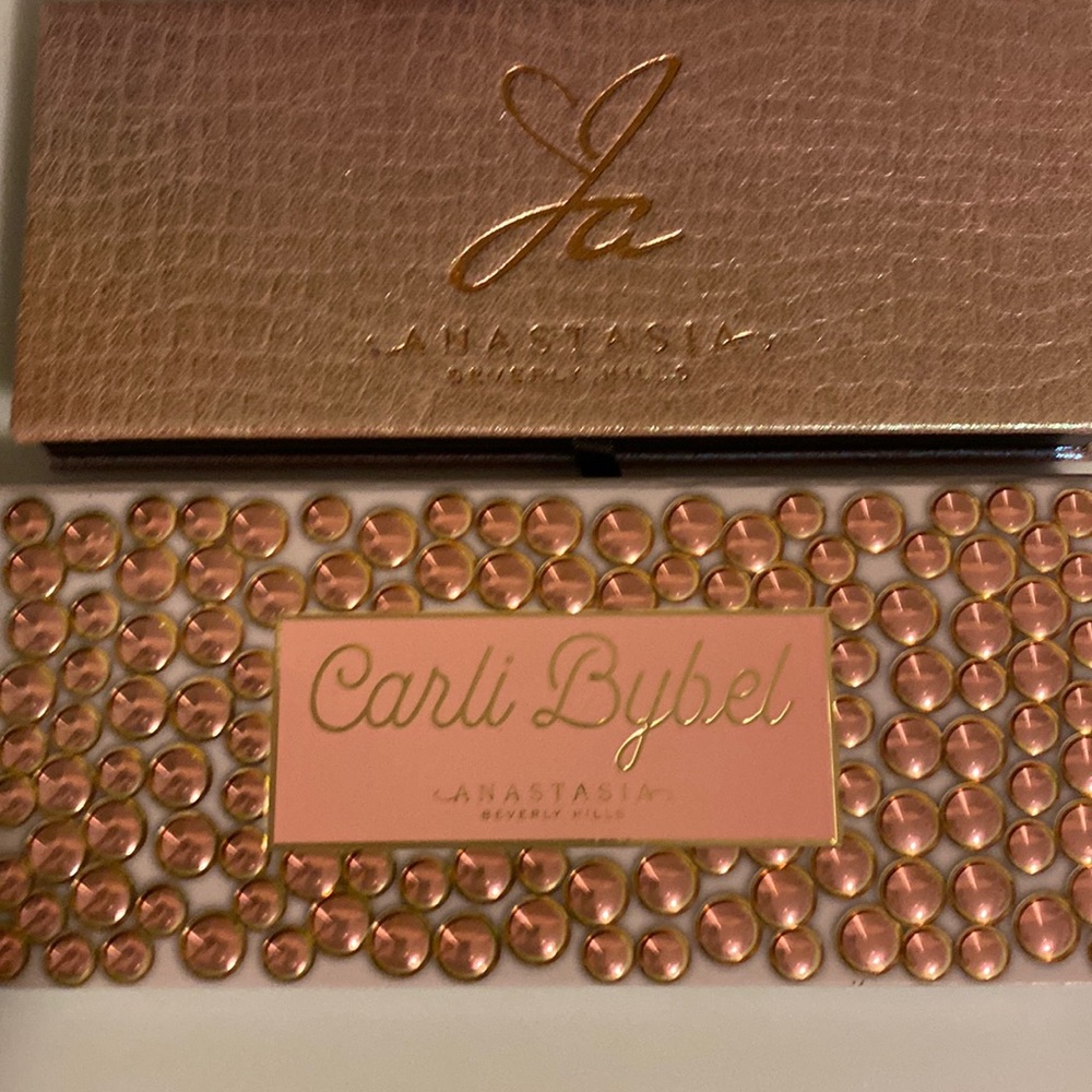 Anastasia Beverly Hills Carly Bybel and Jackie Aina Eye Shadow Palettes. Used.